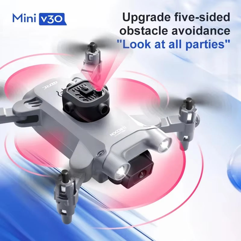 XIAOMI  4DRC V30 Mini Drone 5G 8K HD Dual Camera GPS FPV Drones Profesional 5 Sided Obstacle Avoidance Drone RC 10000M