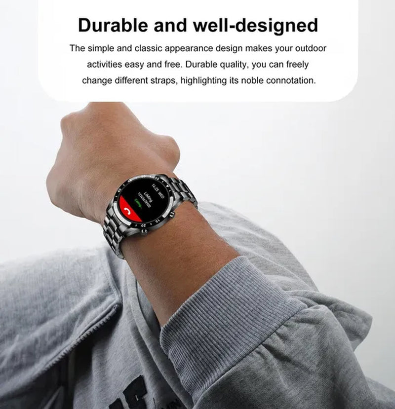 2021 New Men Smart Watch Bluetooth Call Watch IP67 Waterproof Sports Fitness Watch for Android IOS Smart Watch