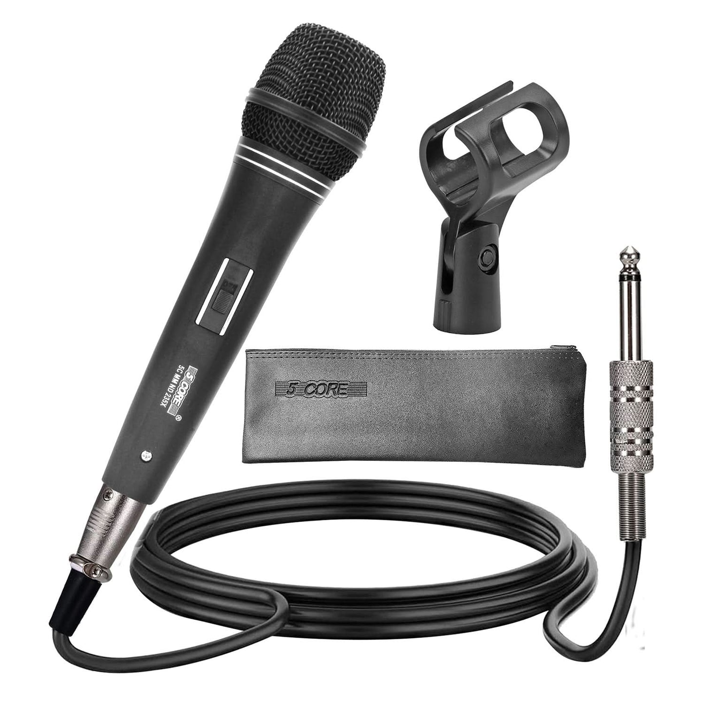 5Core XLR Microphone Dynamic Mic Karaoke Singing Studio Microfono Handheld Mics