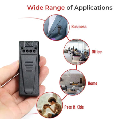 1080P Mini Camera Video Recorder Action Video Camera Body Monitor Detection Night Vision Micro Cam Recording Camcorder