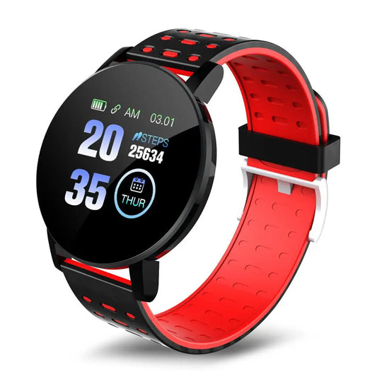 119S Smartwatch Bluetooth Smart Watch Men Blood Pressure Women Smart Band Clock Sports Fitness Tracker Watch for Android IOS