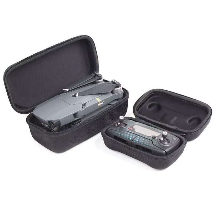 FOR  Mavic Pro EVA Portable Hardshell Transmitter Controller Storage Box + Drone Body Housing Bag Protective Case for