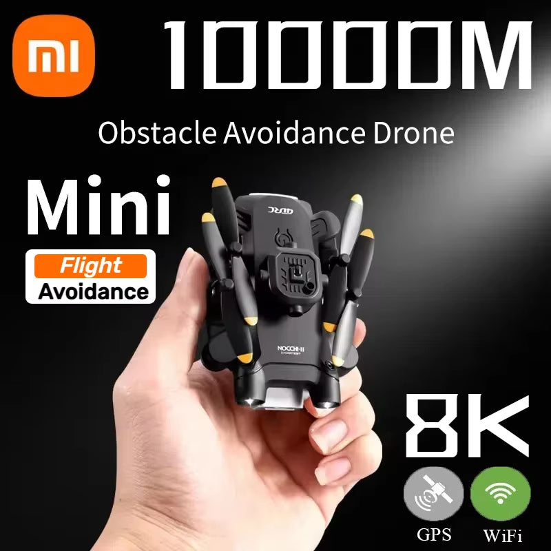 XIAOMI  4DRC V30 Mini Drone 5G 8K HD Dual Camera GPS FPV Drones Profesional 5 Sided Obstacle Avoidance Drone RC 10000M