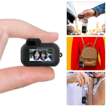 Mini HD Digital Camera, New Keychain Camera Portable Micro Camera Toy